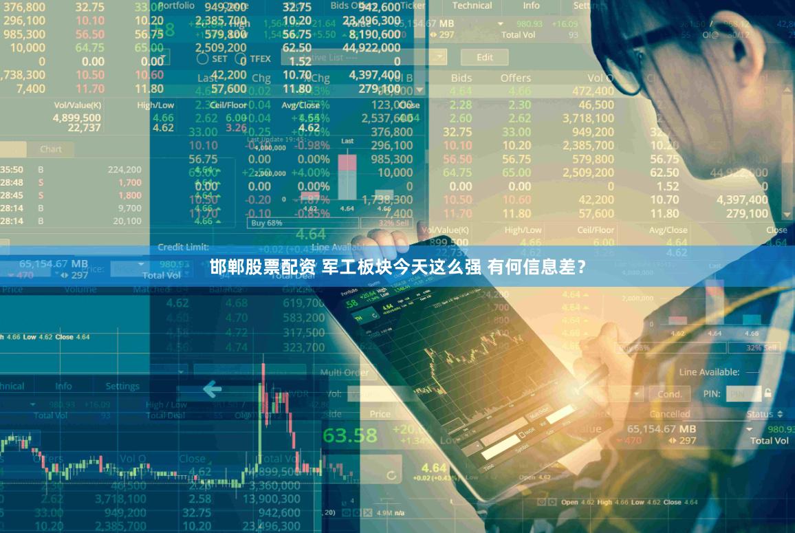 邯郸股票配资 军工板块今天这么强 有何信息差？